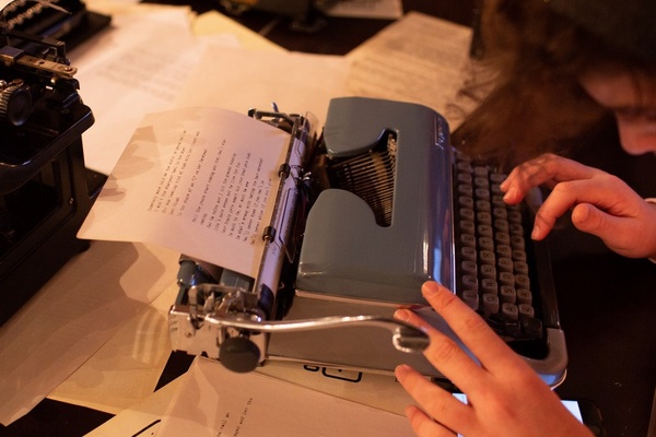 Type-in на механических пишущих машинках
